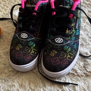 Heelys Kids' Black with Neon Accents Sneakers